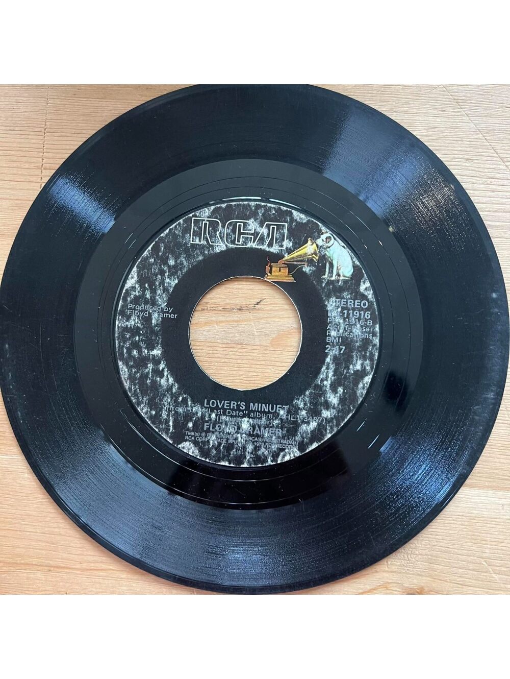 Floyd Cramer - Lover's Minuet/Dallas 45rpm VG+ R20
